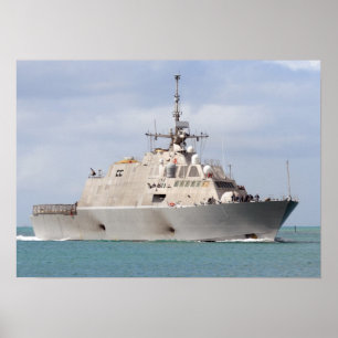 Póster Libertad de USS (LCS 1)
