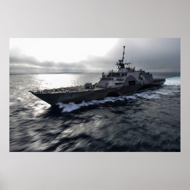 Póster Libertad de USS (LCS 1) (Frente)