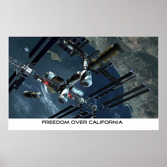 Póster Libertad en California (Frente)