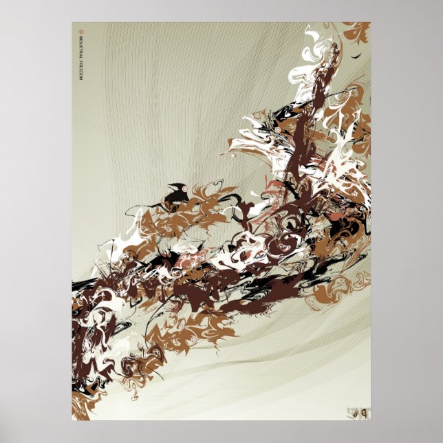 Póster Libertad industrial (Frente)