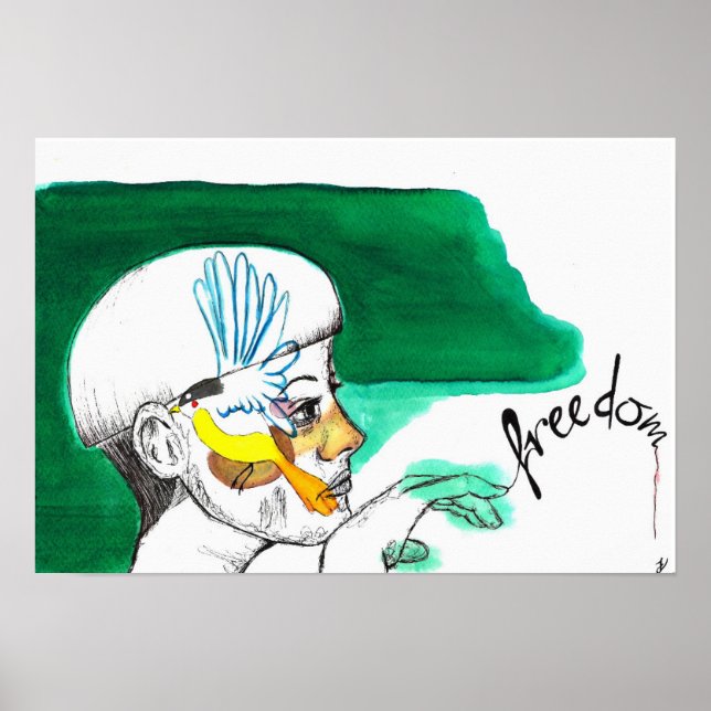 Póster "Libertad" poster (Frente)