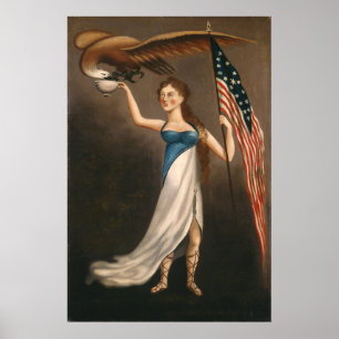Póster Libertad - Poster Bella Artes estadounidense
