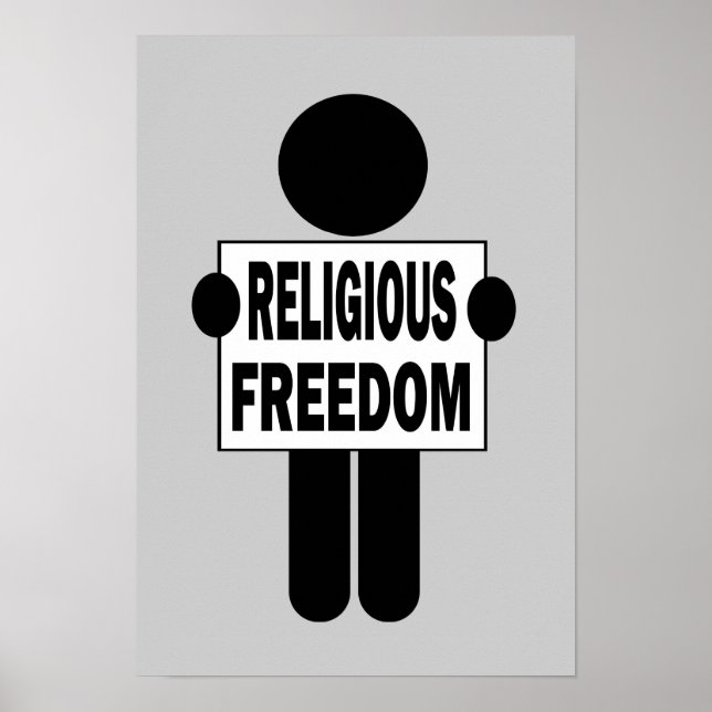 Póster Libertad religiosa (Frente)