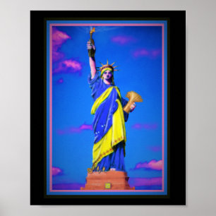 Póster Libertad ucraniana