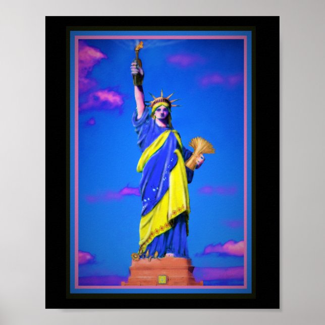 Póster Libertad ucraniana (Frente)
