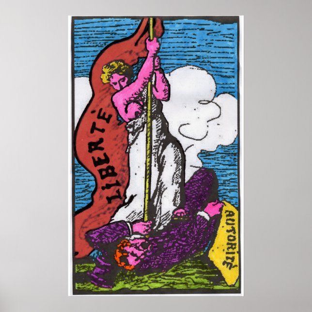 Póster liberte (liberty) poster (Frente)