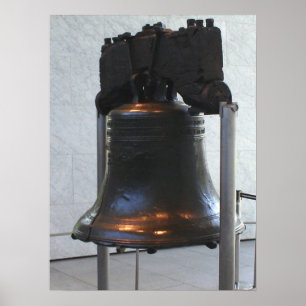 Póster Liberty Bell - Filadelfia, Pensilvania