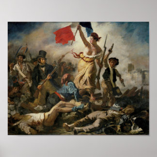 Póster Liberty Leading the People, Delacroix