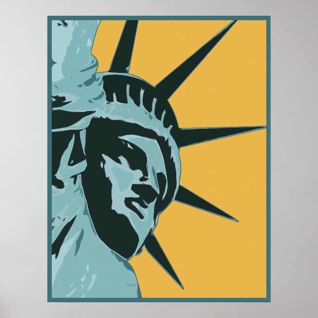 Póster Liberty USA (Frente)
