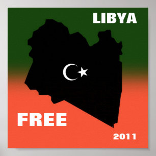 PÓSTER LIBIA GRATUITA 2011