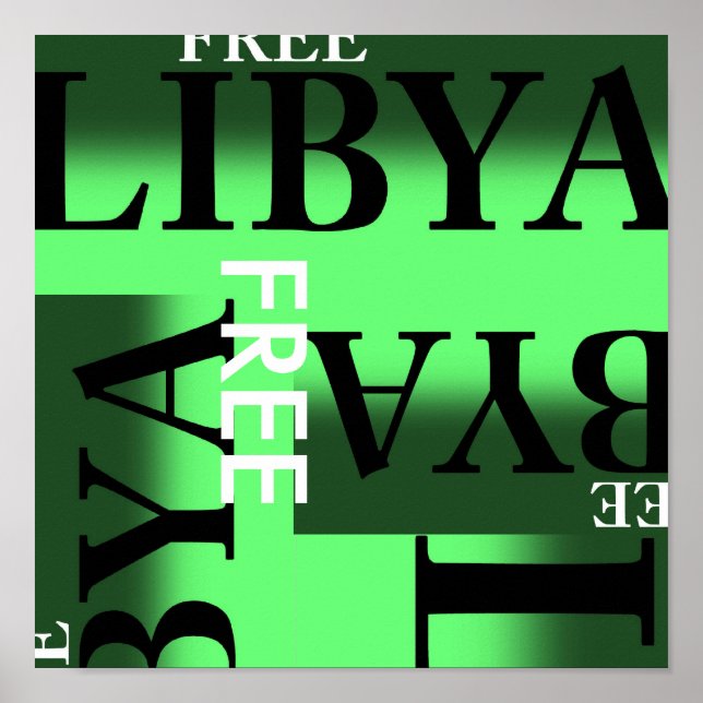 PÓSTER LIBIA LIBRE (Frente)