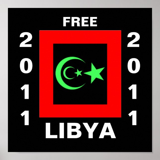 PÓSTER LIBIA LIBRE (Frente)