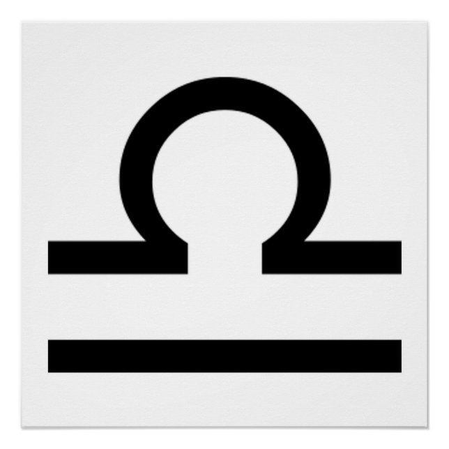 Póster Libra (Anverso)