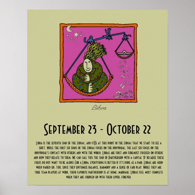 Póster Libra (Frente)