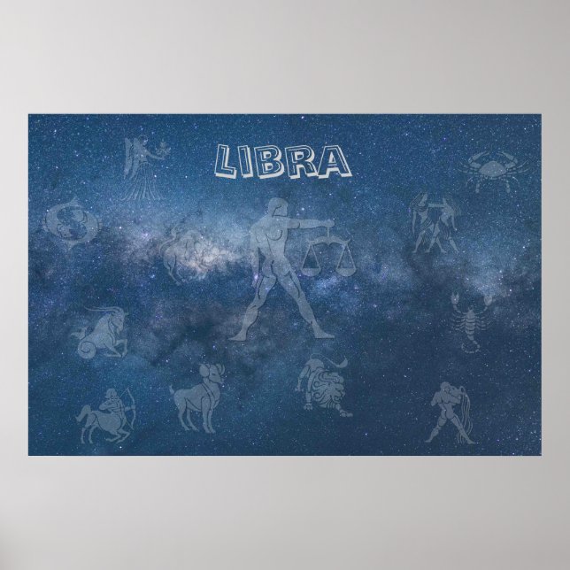Póster Libra transparente (Frente)