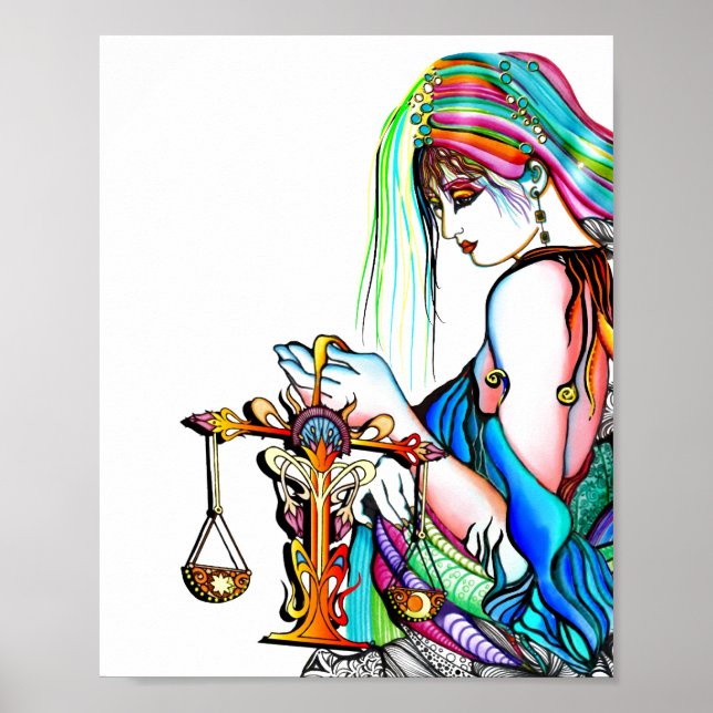 Póster Libra Woman (Frente)
