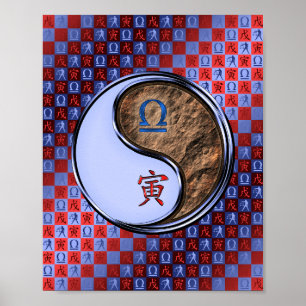 Póster Libra y el tigre de la Tierra