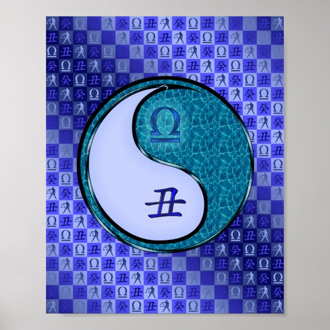 Póster Libra y Ox de agua (Frente)