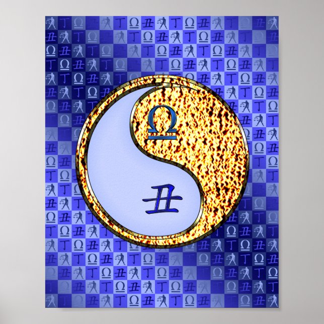 Póster Libra y Ox de Fuego (Frente)