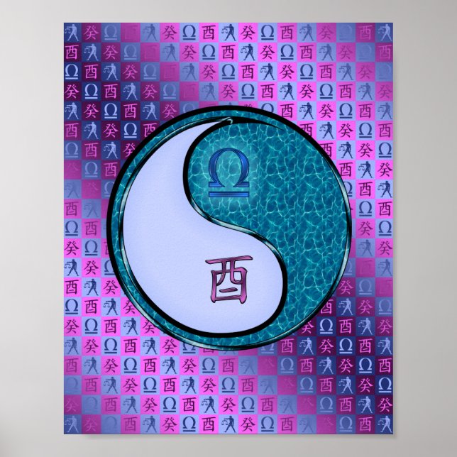 Póster Libra y Water Rooster (Frente)