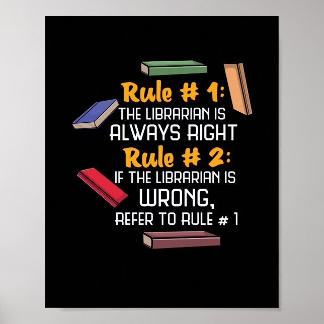 Póster Librarian (Frente)