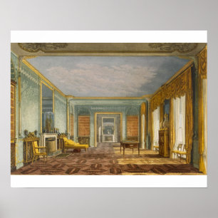 Póster Library del rey de vistas del Pavilio real
