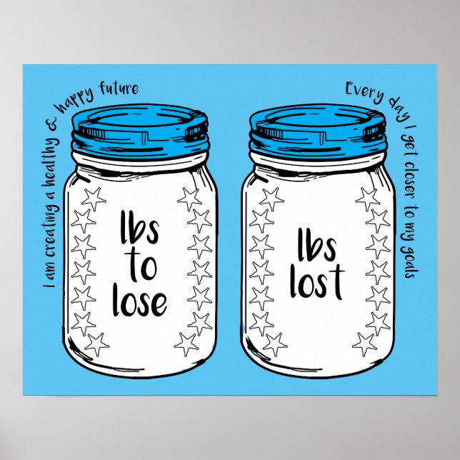 Póster Libras perdidas de adelgazamiento Club Pérdida de  (Frente)