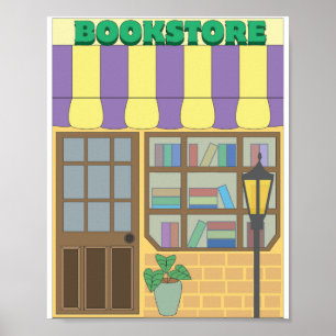 Póster Librería