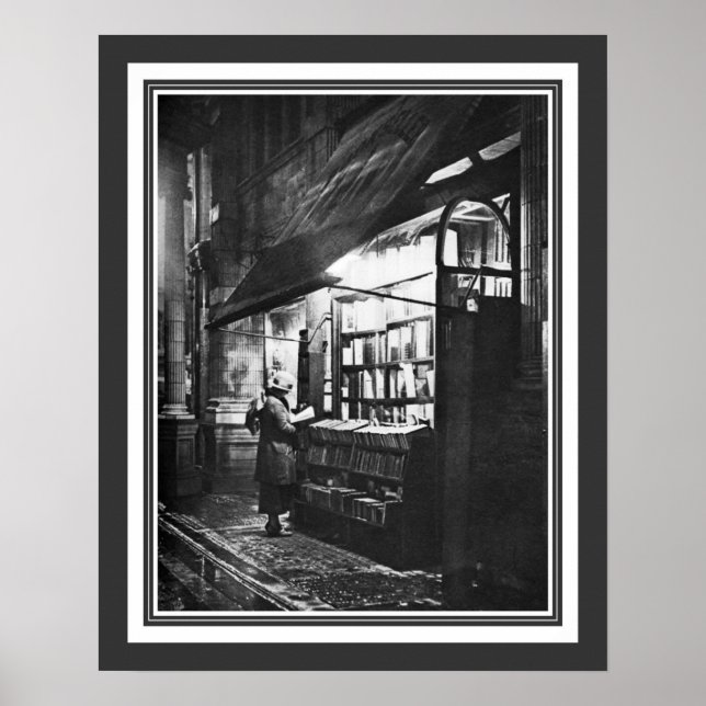 Póster Librería en Londres cerca de 1926 (Frente)