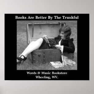 Póster librería er books wheeling west virginia