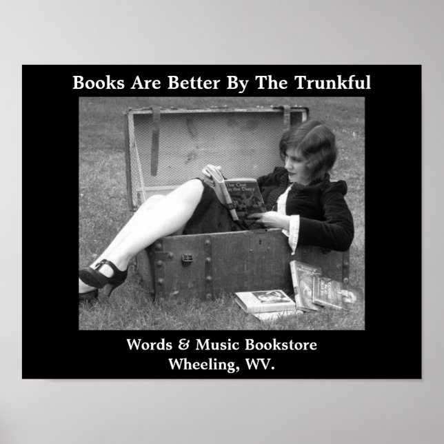 Póster librería er books wheeling west virginia (Frente)