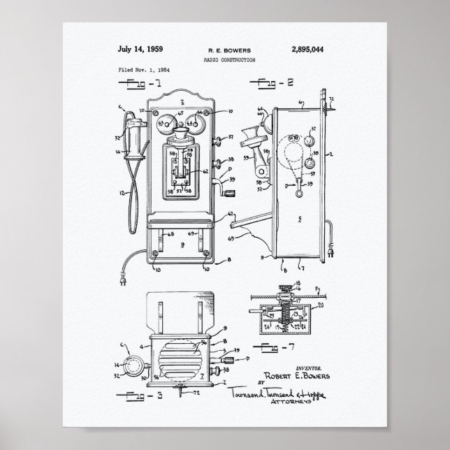 Póster Libro Blanco de Patentes de la Construcción de Rad (Frente)