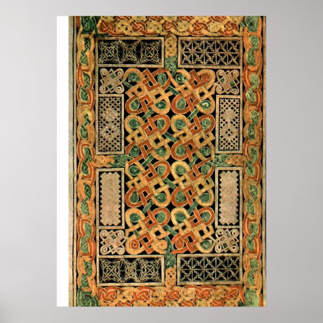 Póster Libro de Durrow (Frente)