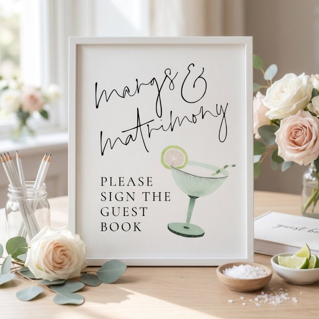 Póster Libro de firmas de boda de Margs Matrimony Regalo  (Subido por el creador)