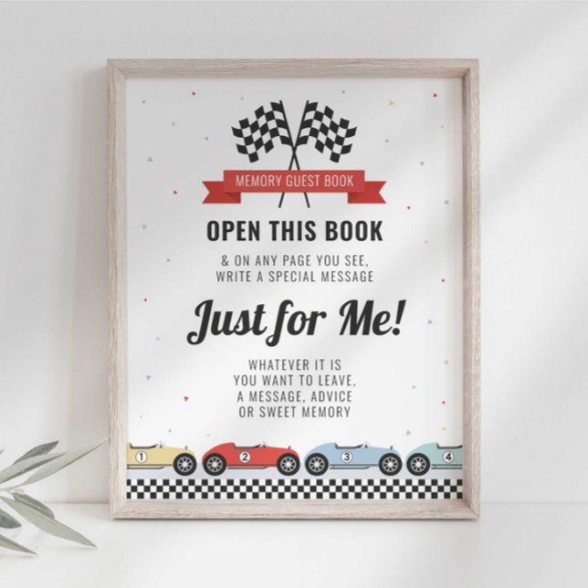 Póster Libro de firmas de invitados para cumpleaños de au (Subido por el creador)