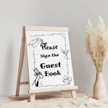 Libro de gest de graduación con dibujos a mano est