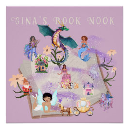 Póster Libro de historias personalizado