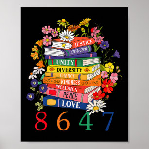 Póster Libro de Igualdad de Derechos Flor 8647 Derechos d