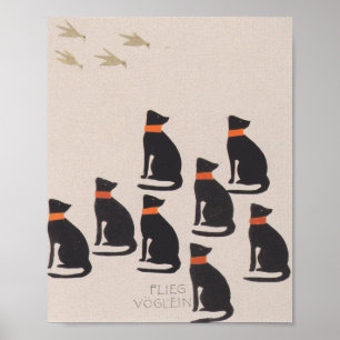 Póster Libro de imágenes Koloman Moser