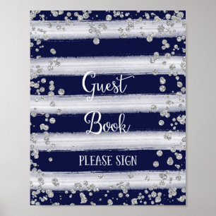 Póster Libro de Invitados Cartel de Boda Impreso