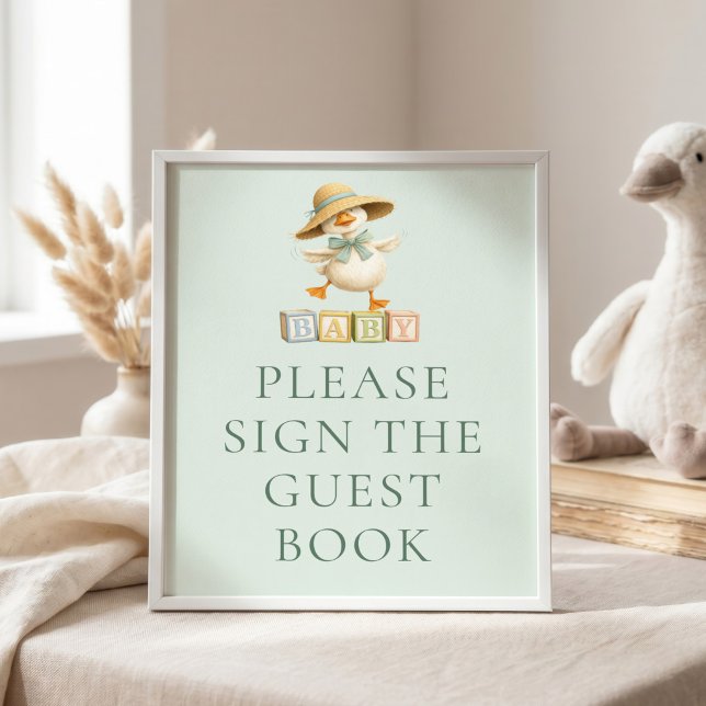 Póster Libro de invitados de Silly Goose Sage para baby s (Subido por el creador)