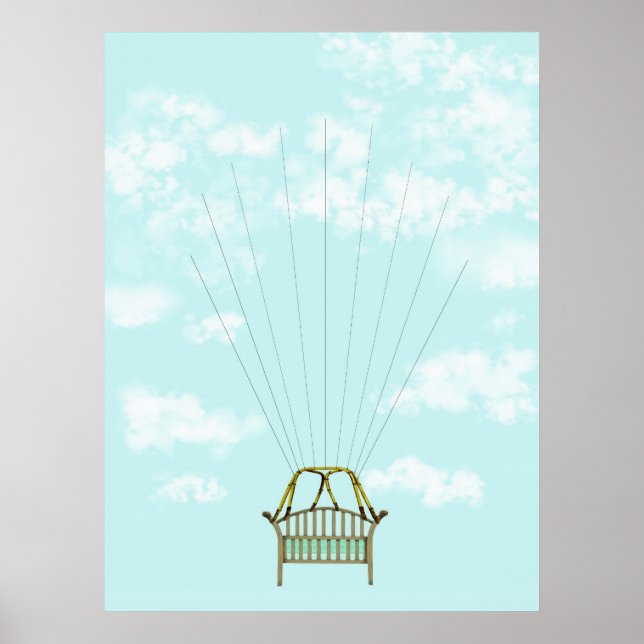 Póster Libro de invitados sobre huellas dactilares en la  (Frente)