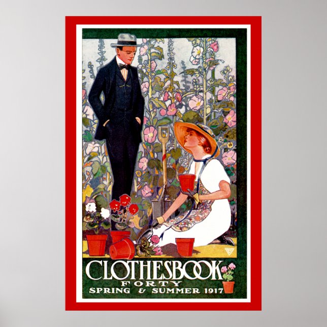 Póster Libro de la ropa Cuarenta: primavera y verano de 1 (Frente)