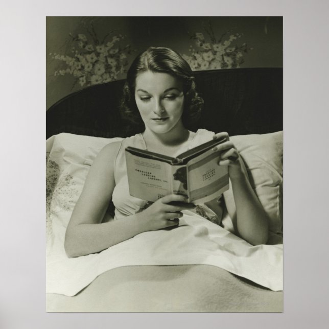 Póster Libro de lectura para mujeres (Frente)