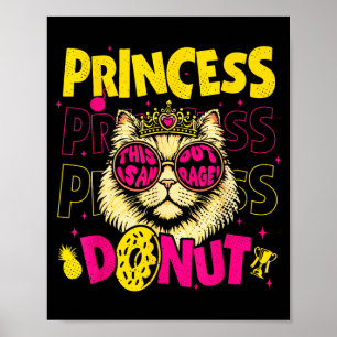 Póster Libro divertido de Donut para hombres y mujeres