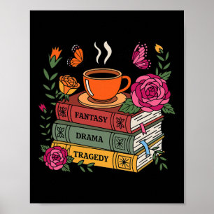 Póster Libro sutil contra el libro de camisetas de Trump 