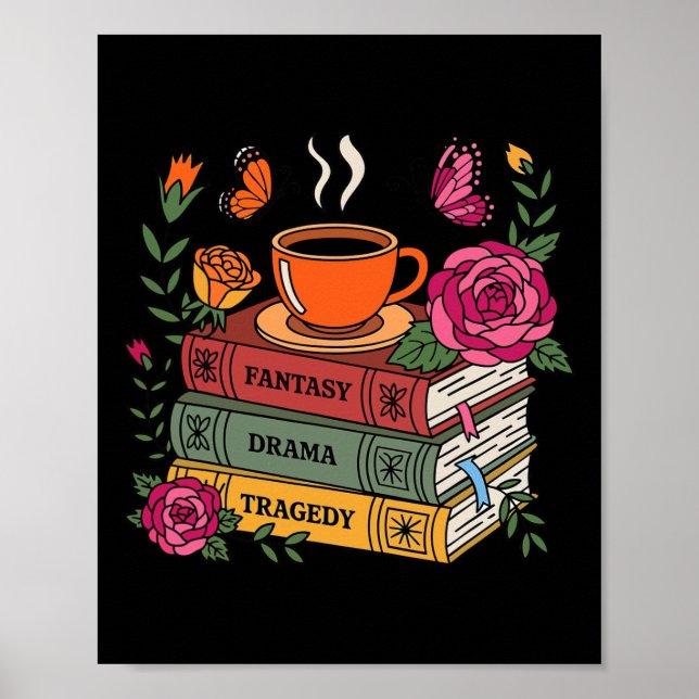 Póster Libro sutil contra el libro de camisetas de Trump  (Frente)