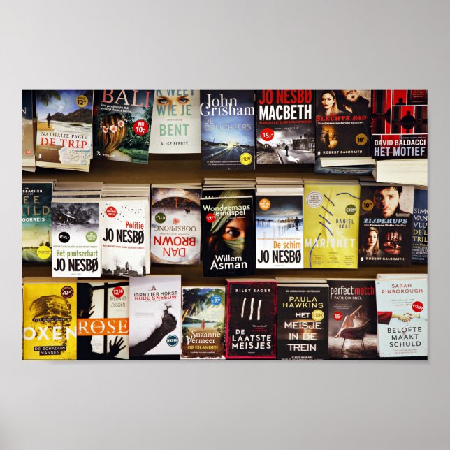 Póster Libros (Frente)