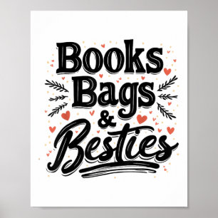 Póster Libros Bolsas Y Bolsas; Bestias Se Adaptan De Nuev