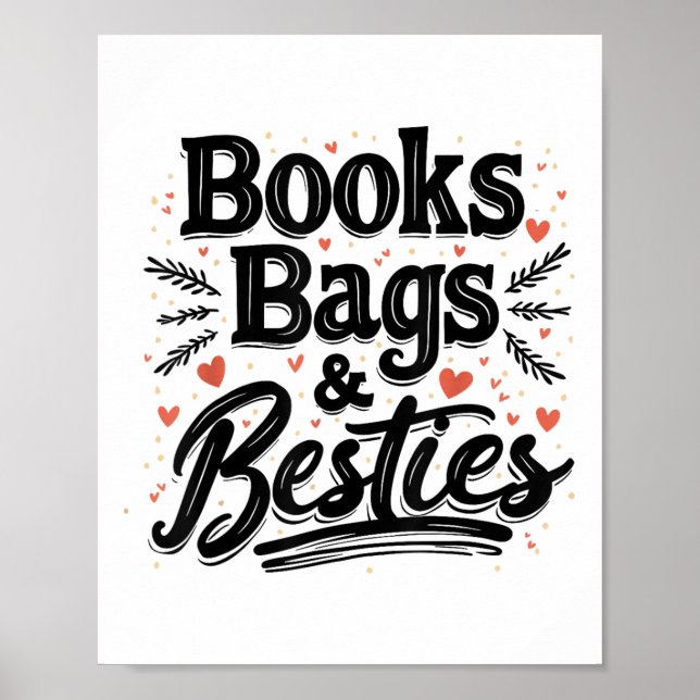 Póster Libros Bolsas Y Bolsas; Bestias Se Adaptan De Nuev (Frente)